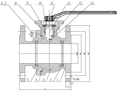 DIN Ball Valve