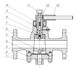 inverted-pressure-balance-lubricated-plug-valve