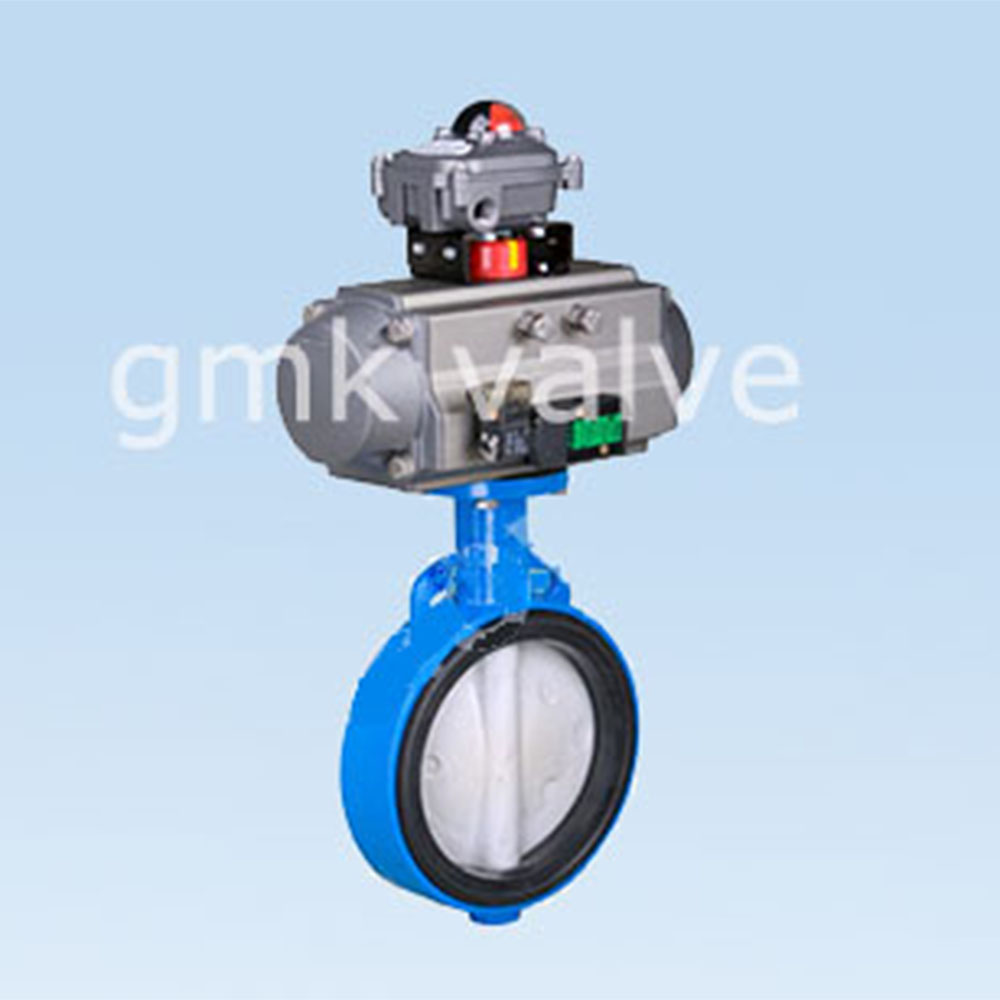 rubber-lined-butterfly-valve-with-pneumatic-actuator