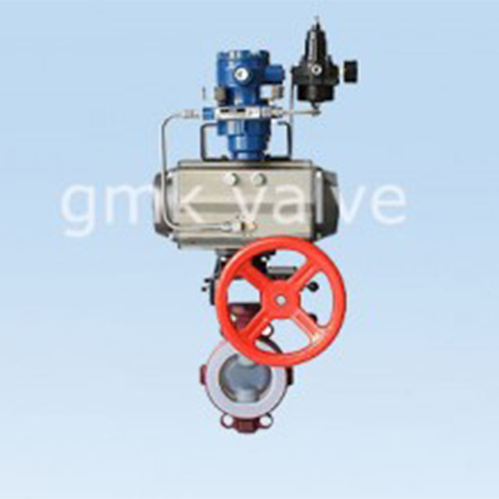 ptfe-pfa-lined-butterfly-valve-with-pneumatic-actuator
