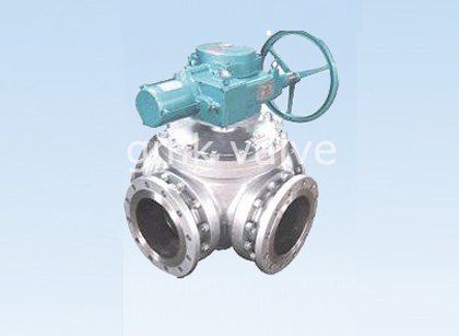 four way ball valves