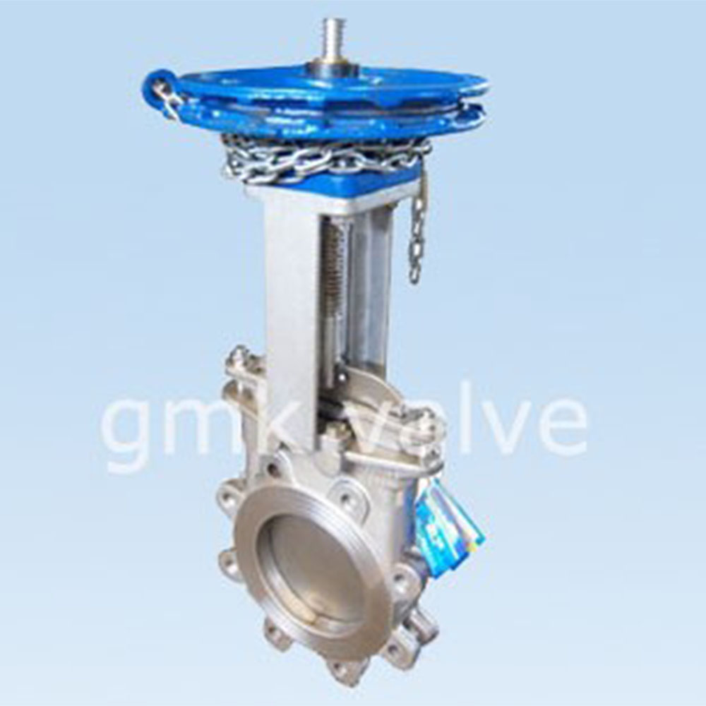 new-type-chain-wheel-knife-gate-valve