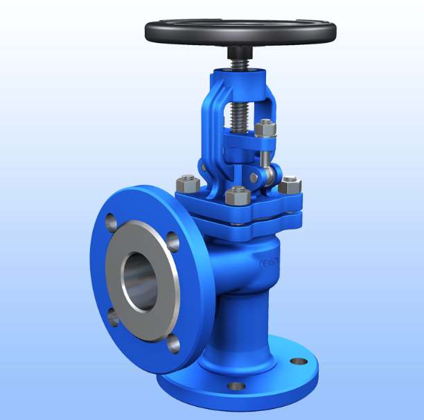 angle globe valve