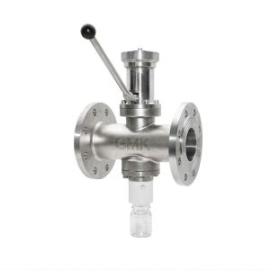 Horizontal Press Needle Sampling Valve for online industrial process sampling
