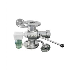 Vertical Jacket Needle Core Sampling Valve – Press Type by GMK VALVE